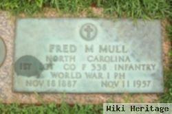 Sgt Fred Marshall Mull