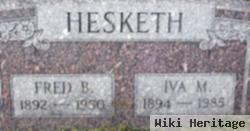 Fred B Hesketh