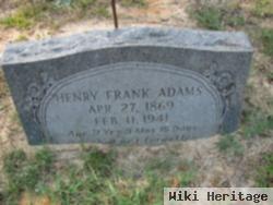 Henry Frank Adams