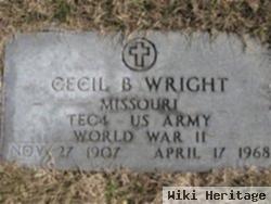 Cecil B Wright