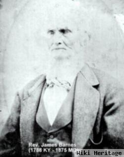 Rev James Turner Barnes