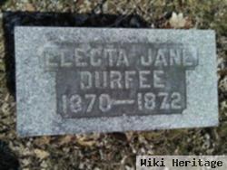 Electa Jane Durfee