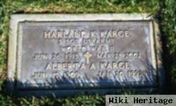 Harland Kenneth Karge