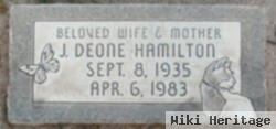 J. Deone Hamilton