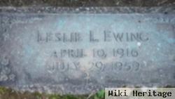 Leslie Lavern "lester" Ewing