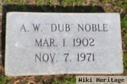 Abraham Washington "dub" Noble