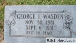 George F Wasden