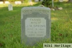 Fannie Stoffer Spring