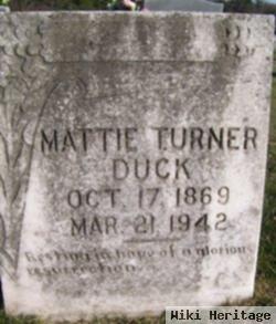 Mattie Turner Duck