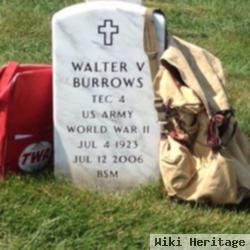 Walter V Burrows