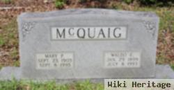 Mary P Mcquaig