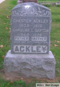 Caroline L Dayton Ackley