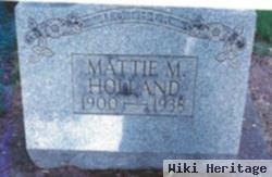 Mattie M. Lane Holland