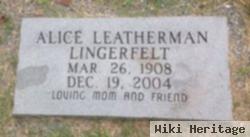 Alice Dora Leatherman Lingerfelt