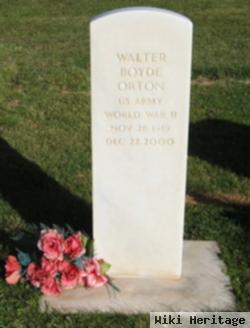 Walter Boyde Orton