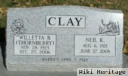 Neil K Clay