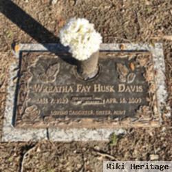 Wreatha Fay Husk Davis