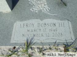 Leroy Dobson, Iii