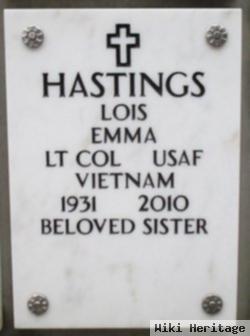 Lois Emma Hastings