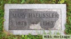 Mary F Haeussler