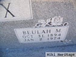 Beulah Mae Aman Cox