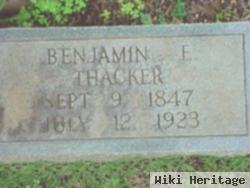 Benjamin Ervin "ben" Thacker