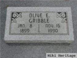 Olive E Mcintire Gribble