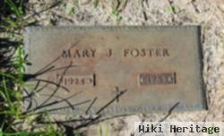 Mary J Foster