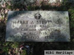 Harry Adelbert "bud" Stevenson