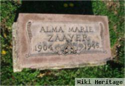 Alma Marie Gorrell Zaayer