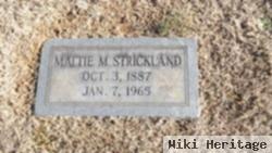 Mattie M. Strickland