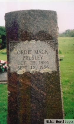 Ordie Mack Presley