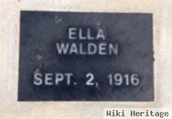 Ella Walden