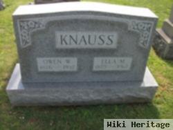 Ella M Knauss