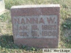 Nanna Amy White Frame