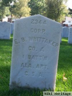 Corp E. B. Whittaker