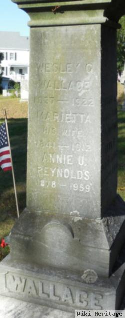 Annie Wallace Reynolds