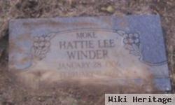 Hattie Lee "moke" Warren Winder