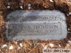 Betty L. Thompson