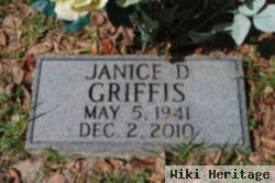 Janice D Griffis