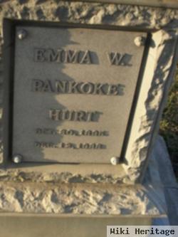 Emma Wilhelmina Pankoke Hurt