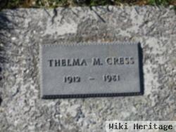 Thelma M. Cress