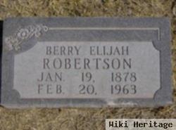 Berry Elijah Robertson