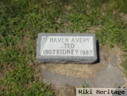 Haven Avery "ted" Kidney