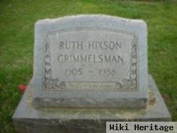 Ruth Hixson Grimmelsman