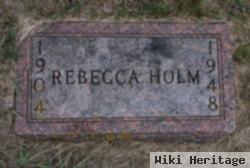 Rebecca M Holm