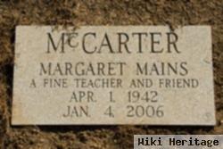 Margaret Mains Mccarter