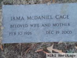 Irma Mcdaniel Cage