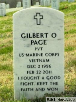 Gilbert O Page