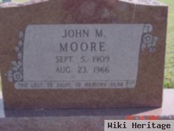 John M Moore